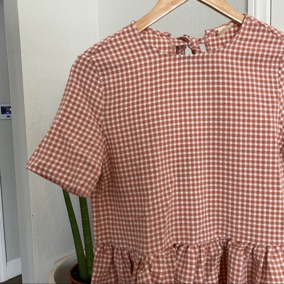 Plaid Ruffle Top - Picture 5 of 5